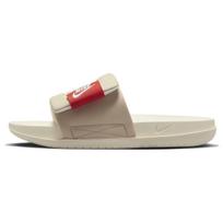 Nike Offcourt Adjust Šlepetės Smėlio spalvos su Pikantiškai Raudonu Moteriški Sportbačiai Rudo Kokoso Pieno Spalvos Su Baltu DV1033-100 38 beige