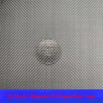 50 cm pločio 316 nerūdijančio plieno tinklelio maisto filtras, metalinio tinklo filtravimas, austos vielos lakštų sietelio filtras namams, virtuvės filtrai gray