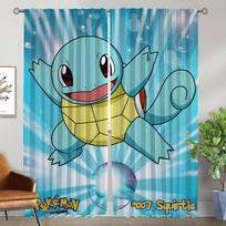 Užuolaidos Vaikų Kambarys P-pokemonai Svetainės Užuolaida Namų Interjeras Užuolaidos Kamerai Helovino Dekoracija Tifonas Miegamajam W60xH90cmx2pcs-CL