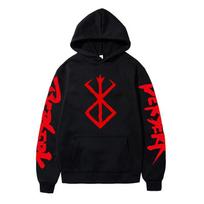 Anime Berserk Džemperiai vyrams Japoniškas Harajuku L black