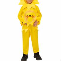 Vaikų saulės kostiumas Vaikų Cosplay karnavalui Teminiam vakarėliui M yellow