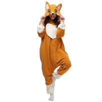Juokingas beždžionės meškos katės kombinezonas suaugusiems, animacinė Kigurumi pižama Helovinui, kombinezonai, pižama, moterims, vyrams, Cosplay kostiumas M brown