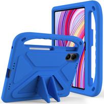 Skirta Xiaomi Redmi Pad SE 8.7 Pro 12.1 2022 2023 2024 4G 5G Case EVA nešiojamasis smūgiams atsparus vaikams saugios rankenos stovo planšetinio kompiuterio dangtelis Redmi Pad SE 8.7 4G 2024 mėlyna