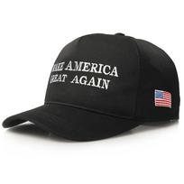 2024 Donald Trump Prekės MAGA Amerikietiška sunkvežimio kepuraitė Padarykime Ameriką Vėl Didžią Sloganas JAV Vėliava KAG 56-60cm Kepuraitė juoda