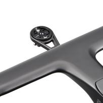 Dviračio kompiuterio laikiklis, kamerų ir žibintų adapteris, lengvas montavimas, pakaitinis vairo laikiklis skirtas Nylon Black gray