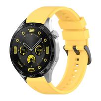 22 mm sportinio laikrodžio dirželis, skirtas Huawei Watch GT 4 46 mm laikrodžio apyrankė, skirta Huawei GT3 Pro 46 mm GT2 Pro Runner 46 mm silikoninis riešas HUAWEI GT RUNNER šviesiai geltonos spalvos