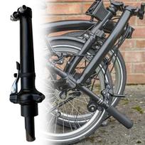 Reguliuojamas sulankstomas dviračio iškyša vairo montavimui, priedai, dviračių sportas 25.4mm gray