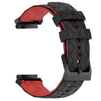 Laikrodžio apyrankė Amazfit T-Rex 3/2/2 Ultra Pakeičiamas dirželis Correa Apyrankė Huami Amazfit T-REX/T-REX Pro Silikoninė apyrankė For Amazfit T-Rex 2 black