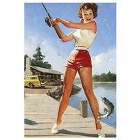 Vintažinis Pinup merginų metalinis skardos ženklas Sienų dekoras Seksualūs retro meno plakatai vyriškai oazei, namams, kavinei, sodui, klubui, barui Geležinis paveikslas Plokštelė 20x30cm brown