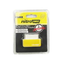 Pro Safe Economy Chip Tuning Box Plug & Drive Nitro/Eco OBD2 Benzininiams automobiliams Degalai Sutaupykite daugiau galios 2 spalvos geltona