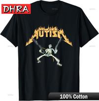 Autizmo Skeletas Mėmas Juokingi Vyrai Moterys Vaikai Marškinėliai Mielas Kūrybingas Minimalistinis T-Shirt Šviežias Kūrybingas Estetinis Viršutiniai Drabužiai Streetwear L black