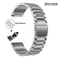 22mm prabangus titano dirželis Huawei Watch5/GT5Pro GT4/4Pro 46 juosta Samsung Watch 46mm 3 45mm apyrankė Amazfit GTR 47mm For Watch GT4 46mm gray