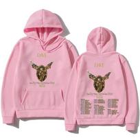 Deivas berniukas, grojęs hlarpu 2026 m. Hoodies Hip Hop vyrams moterims ilgomis rankovėmis džemperiai su gobtuvu vintažinis spaudinys madingas dizainas Puloveriai XXXL pink