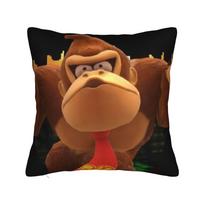 Decorative Pillowcases Donkey Kongs Bananza Games Product Living Room  Pillow Case Cover Square Style Multi-Size 20x20Inch