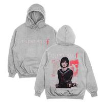 Silent Hill F Streetwear Siaubo Žaidimas Unisex Gobtuvėlis Retro Harajuku Estetinis Raštas Megztiniai Ilgomis Rankovėmis Gotikinė Estetika Gobtuvas M pilka spalva