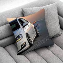 G-GOLF automobilio G-Gti dekoratyvinės pagalvės užvalkalas 50x50cm 40x40cm 55x55cm 45x45cm 30x30cm kvadratiniams miegamojo pagalvių užvalkalams 40cmx40cm gray