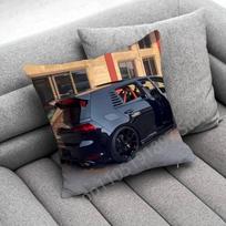 G-GOLF automobilio G-Gti dekoratyvinės pagalvės užvalkalas 50x50cm 40x40cm 55x55cm 45x45cm 30x30cm kvadratiniams miegamojo pagalvių užvalkalams 40cmx40cm
