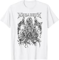 Megadeth  Vintažiniai General Vic Marškinėliai Trumpomis Rankovėmis Klasikinis karštas produktas Y2k Aukščiausios klasės prabanga aukštos kokybės Unisex Oversized minkštas 3XL gray
