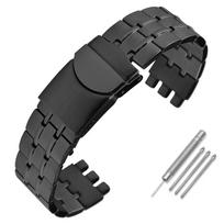 17mm 19mm 20mm 21mm Metalinis dirželis Swatch YCS YVS YCS Laikrodžio apyrankė YCS443G YGS749 471 495 Vyrams Moterims Nerūdijančio Plieno Grandinėlės Apyrankė 19mm juoda