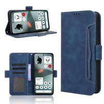 Flip Cover For Nothing Phone (3a) Lite Leather Case [Flip Vintage Leather] Shockproof Durable Retro Phone Case for Nothing Phone (3a) Lite mėlyna