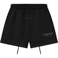 Fear of God Essentials Klasikinės šortai-džemperis Juodi Vyriški apatiniai 160SP252000F L black