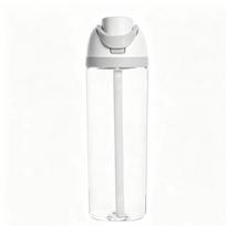 750ML Tritan sportinis vandens buteliukas - Didelės talpos, nešiojamas fitneso puodelis 750ML white
