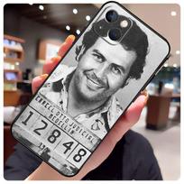 Pablo Escobar Narcos dėklas iPhone 14 Pro Max 16 15 11 12 13 17 Pro Max mini 15 16 Plus 16e 17 Air telefonui iPhone 16Pro MAX