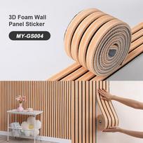 1 ritinėlis SXP putplasčio sienos lipdukas 3D sienų panelė 11 mm storio Lipnus grindjuostė, sienų apdaila Tinka visoms patalpoms 16X280Cm