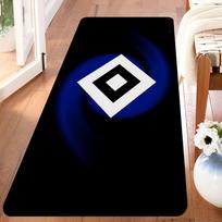 H-Hamburger SV Komandos Neslystantis Kilimas Koridoriui Skalbimo Kambariui Balkonui Vaikų Svetainei Tualeto Kilimėlis Namų Dekoras 40x60cm blue