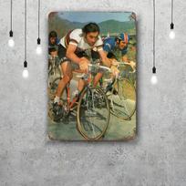 Eddy Merckx Dekoras Vintažiniai Metaliniai Ženklai Skardinės Ženklai Kapitono Plakatas Dekoras Barui Pub'ui Klubui Vyriškam Kambarėliui Sienų Dekoras 30x40cm(11.8x15.7inch) black