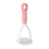 1Pc PP Pressed Potato Masher Ricer Puree Juice Maker Potato Pusher Smooth Mashed Potatoes Crusher Fruit Tools Kitchen Supplies white