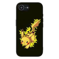 Anime mielas P-Pokemonai P-Pikachu Psyduck dėklas Apple iPhone 17 16 11 Pro XS Max XR 6 7 8 Plus 16E SE 2020 Air 5 SE2 iPhone SE (2022) yellow