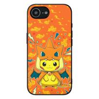 Anime mielas P-Pokemonai P-Pikachu Psyduck dėklas Apple iPhone 17 16 11 Pro XS Max XR 6 7 8 Plus 16E SE 2020 Air 5 SE2 iPhone SE (2020)