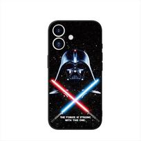 Dėklas Samsung Galaxy S25 S23 S22 S24 FE Ultra Plus A56 A05 A06 A15 A16 A57 S7 Edge dėklui Žvaigždės Darthai Yoda Vaders Karai Mielas Galaxy S22+ 5G black