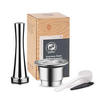 Nerūdijančio plieno Nespresso daugkartinio naudojimo kavos kapsulės presas Daugkartinio naudojimo kavos kapsulė Kavos reikmenys Baristos Espresso aparatui