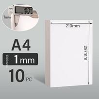 A7/A6/A5/A4 Baltas kraftpopierius PASIDARYK pats kortelių gamybai 10/25 lapai 1/1,5/2mm Rankų darbo storas popierius PASIDARYK pats kietas kartonas kartonas white