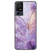 Skirta TCL 40 SE 40SE R 40R dėklas Marmurinis Minkštas Matinis Silikoninis Galinis Dangtelis Skirta TCL 405 408 406 406S T506D Pilnas Dangtelis Telefonui TCL 405