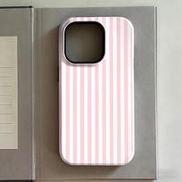 Clmj Madingas dryžuotas telefono dėklas Samsung Galaxy A56 A36 A26 S26 S25 S24 S23 S20FE Ultra 4G 5G prabangus dvigubo sluoksnio galinis dangtelis Samsung S20 FE white
