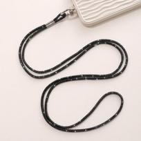 Luxury Crystal Rhinestone Phone Lanyard Bright Bling Bling Phone Anti-lost Rope Phone Case Chain Straps Phone Accessories Nylon / Spandex juoda