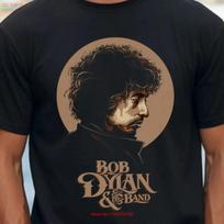 Bob Dylan Jo grupė Marškinėliai Vintažinės juodos Spalvos Comfort Color vintažiniai skalbti Šiek tiek madingi Unisex vyriški streetwear grafiniai 5XL įvairiaspalvis