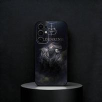 Žaidimo E-Elden Ring telefono dėklas, skirtas Samsung S25, S24, S23, S22, S21, S20, Plus, Fe, Lite, Kitiems, Juodas dangtelis Samsung S23ULTRA5G black