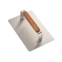 Stainless Steel Meat Press Nonstick Easy Grip Burger Patty Maker Ergonomic Handle Rectangle Shape Baking Press Kitchen Use sidabras