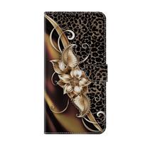 Telefono dėklas Samsung Galaxy A55 A35 A34 A33 A32 A31 A16 3D Mielas Dažytas Magnetinis Odinis Atverčiamas Laikiklis Piniginė Mobiliojo Telefono Dėklai Galaxy A34