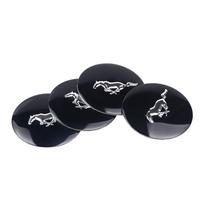 4Pcs 54mm/56mm/60mm For Ford Mustang ST Kuga Original Hubcaps Car Wheel Center Covers Sticker Auto Hub Caps Emblem Replacement