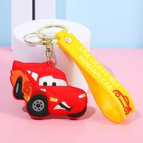 Disney Cars Žaibas Makvynas Mielas Animacinis Raktų Pakabukas Patvarus Automobilio Raktų Pakabukas Vakarėlio Dovana, Gimtadienio Dovana yellow