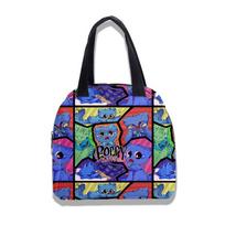 Kvėpuojantis Poppy Playtime pietų krepšys išlaikys jūsų maistą šviežią ir skanų Lunch Bag13 black