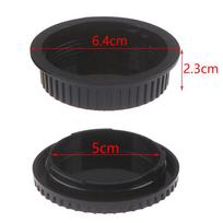 1 Set Rear Lens Cap + Body Cover for Canon Camera DSLR SLR EOS EF EF-S black