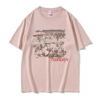 System of A Down Toxicity Album Graphic Tshirts Men Women Rock Alternative Metal T Shirts Male 100 Cotton Oversized Tshirt 2XL gray