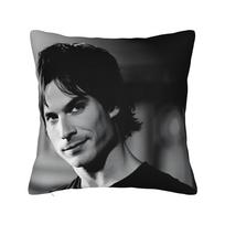 Pagalvės užvalkalas Damon Salvatore Šiuolaikinis pagalvės užvalkalas Sofai Namų dekoravimui Pagalvių užvalkalai Short plush 18*18(CM)-1Pcs