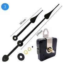 Didelio sukimo momento Ilgos rodyklės Tylus kvarcinis laikrodžio mechanizmas Pakeitimas PASIDARYK pats Didelio laikrodžio rodyklės Kvarcinės valandinės rodyklės Priedai black
